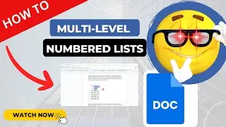 How to Create Multi-Level Numbered Lists in Google Docs