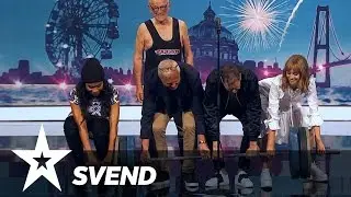 Kan 93-&aring;rige Svend l&oslash;fte mere end dommerne? | Danmark Har Talent 2017 | Audition 2