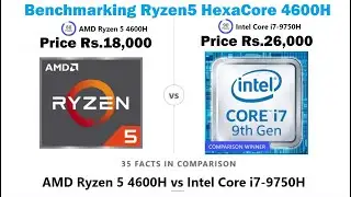 Ryzen5 4600h vs Intel i7 9750h