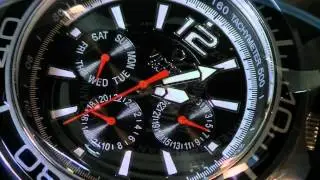 Victory Instruments V-Earth Dual Time Zone Watch 5127-BBR