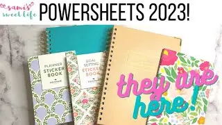NEW 2023 POWERSHEETS GOAL PLANNERS ARE HERE | DETAILED WALKTHROUGH AND REVIEW