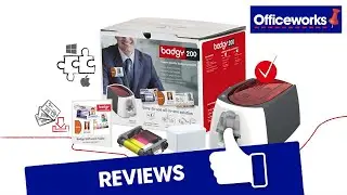 Badgy 100 or 200 Plastic Card Printers