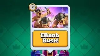 Clash Royale : EBarb Rush ! Get Ready for Evolution 🔥🔥🔥 Best Head to Head Battle Ever #clashroyale