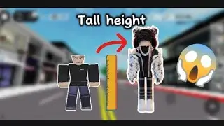 Как стать высоким в Брукхейвене бесплатно #youtube #roblox #brookhaven #подписка #вирусный #милый