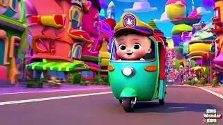 🧑💨🔊 Fast Fast Fast! Leo the Driver's Bumpy Ground and Happy Horn