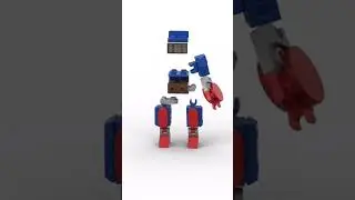 Captain America | LEGO Marvel Micro Mech | Building Animation