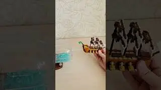 Lego Ship in a Bottle 92177 ЛЕГО КОРАБЛЬ В БУТЫЛКЕ #lego #legoideas #лего #сборкалего #корабль