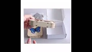 Mini night lights, handicrafts, Diy gifts, wooden materials, animal night lights, do you like them?