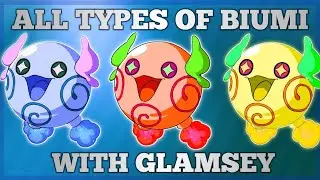 Trying all types of biumi with Glamsey | Monster masters