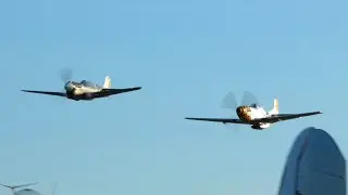 (4K) P-51 & P-40 Highlights | Warbirds Showcase 2023