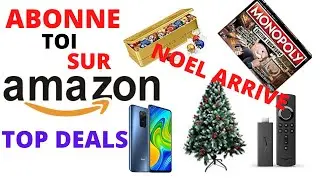 Amazon Top10|bons plans|Sapin de No&euml;l|Xiaomi Redmi Note 9|MonoPoly|D&eacute;coration de No&euml;l..