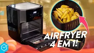🔥&nbsp;NOVA AIRFRYER 4 em 1! // AIR FRY OVEN BRIT&Acirc;NIA BFR2100P (An&aacute;lise Completa!)