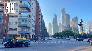 [4K] Puerto Madero + Costanera Sur Walk | Buenos Aires City Life & River Views