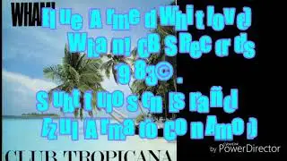 Blue (Armed Whit Love)- Wham!(Subt&iacute;tulos en Espa&ntilde;ol)