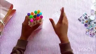 UNBOXING STICKERS #asmr #diy #craftactivity #craft #edit #stencilstation 