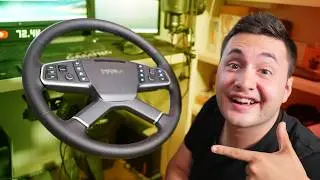 PROVO UN REALE VOLANTE DI CAMION per ETS2! MOZA TSW Truck Wheel