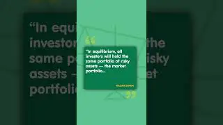 William Sharpe&rsquo;s investing tip #investingtips