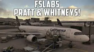 ✈️ FSLABS PW Update!! ✈️ EPGD ➜ ENHD | EDDF ➜ EGLL ✈️