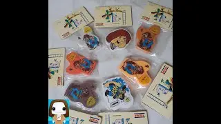 Borrachas perfumadas do Fofão - Anos 80 - 7 unidades - Raras