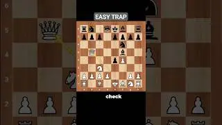 EASY Chess Trap for Fast Win #Chess
