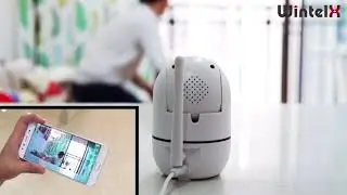 WintelX Smart Home Wireless Motion Auto Tracking cruise CCTV Cloud Storage Wifi IP ptz Camera C5