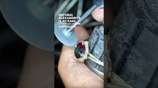 Color-Changing Alexandrite Engagement Ring 💎 | Rare Gemstone Design