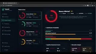 NeuroAI - Explainable AI app for early Alzheimer&rsquo;s risk detection using real biomedical data.