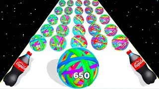 FLEXY RUNNER- (Flexy Run 3D) Asmrgameply Level Up Flexy Ball Run Infinity