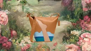 Coach X Tom Wesselmann Duffle 16 Glovetanned leather Brass/Natural 🌊🧡