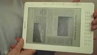 Kindle DX screen rotation demo
