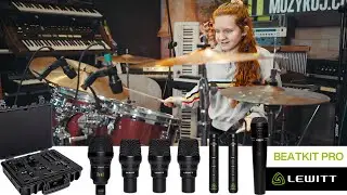 Lewitt BEATKIT PRO Zestaw mikrofon&oacute;w do perkusji!