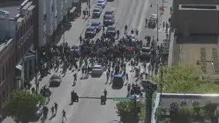 Fargo downtown protest turns violent