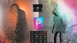 3D Dispersion Photoshop Effect tutorial |In PicsArt App | 3D dispersion |@souravmallick07