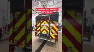 Ontario&rsquo;s first electric fire truck