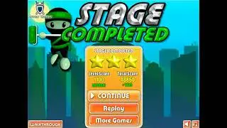 Ninja Painter - Full Playthrough (All Achievements and Stars in every Level)