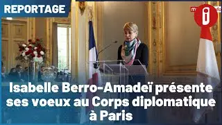 Isabelle Berro-Amadeï présente ses voeux au Corps diplomatique à Paris