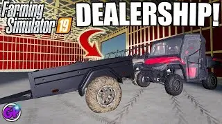 MAHINDRA DEALERSHIP FARMING SIMULATOR 19 BUILDING A DEALERSHIP FS19 GAMEPLAY