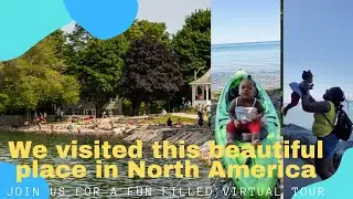 Baby visits Victorian city in North America with some of the world's charming quaint architecture