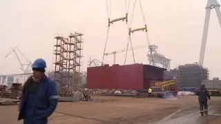 Długoterminowy TimeLapse z budowy jednostki NB56 