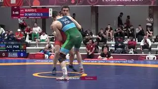 1/8 GR - 63 kg: Z. NURIYEV (AZE) v. D. DE MATOS OLI (POR)