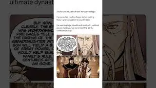 Azulon Forced Ursa Out Of her Old Relationship For Ozai
