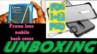 Back Cover for Oneplus 7 pro&nbsp;| mobile case Unboxing