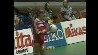 1986 WCH East Germany vs Japan (low pic quality)