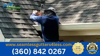 Seamless Gutter Installation - Arlington WA - Seamless Gutters 4 Less