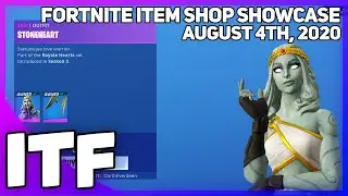 Fortnite Item Shop STONEHEART IS BACK! [August 4th, 2020] (Fortnite Battle Royale)