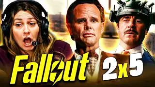 FALLOUT SEASON 2 EPISODE 5 REACTION! THIS EPISODE IS THE BEST YET! WOW Ella Purnell | Walton Goggins