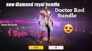 I Got New Diamond Royal Bundle in 1 Spin Trick !! Doctor Red Bundle