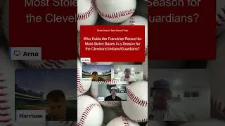 Most stolen bases in a season for Cleveland? #mlb #baseball #trivia