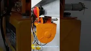 mini wire rope electric hoist