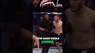 Conor fouled so many times!! #ufc #conormcgregor #khabibnurmagomedov